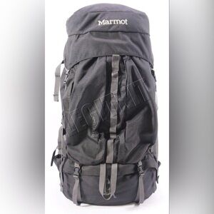 Marmot astralplane hiking backpacking backpack with osprey waist support.